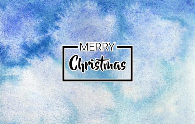 Textura de fondo de pincel de sombreado de acuarela abstracta de Navidad