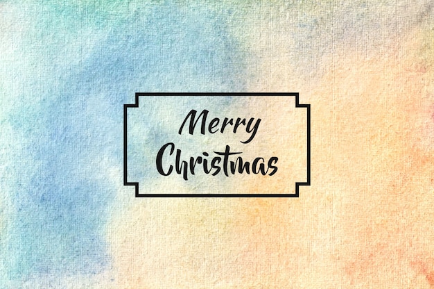 Textura de fondo de pincel de sombreado de acuarela abstracta de Navidad