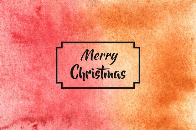 Textura de fondo de pincel de sombreado de acuarela abstracta de Navidad