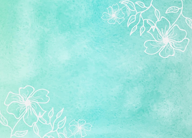 Vector textura de fondo de pincel de sombreado acuarela floral abstracto