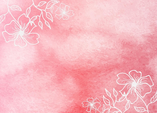 Textura de fondo de pincel de sombreado acuarela floral abstracto