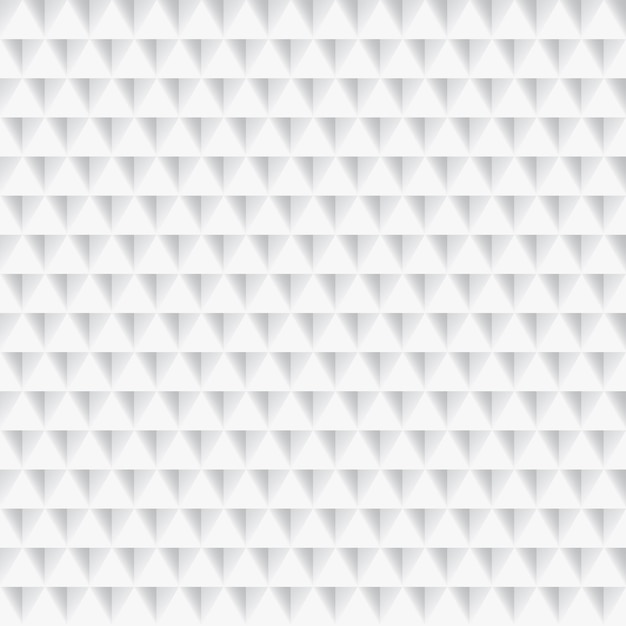 Textura geométrica blanca un fondo de vector transparente