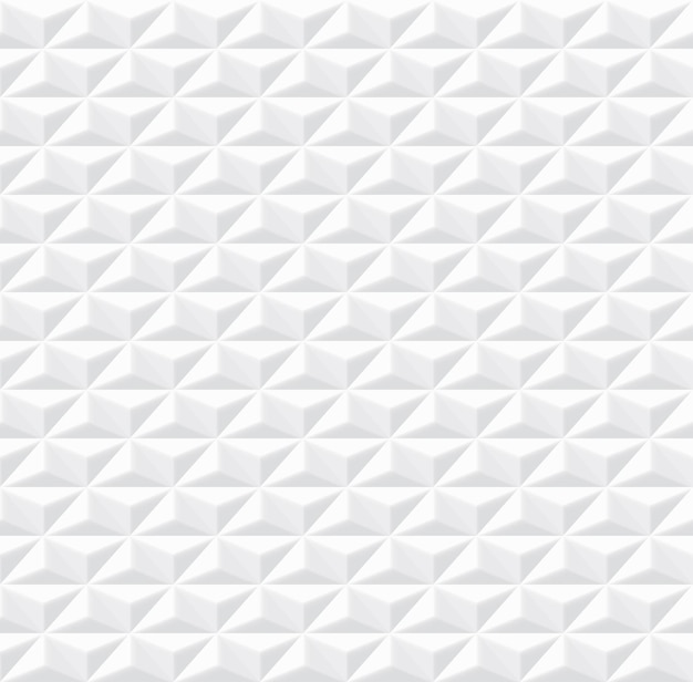 Textura geométrica blanca un fondo de vector transparente