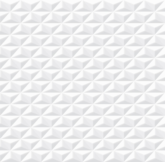 Textura geométrica blanca un fondo de vector transparente