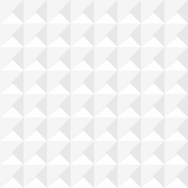 Textura geométrica blanca un fondo de vector transparente