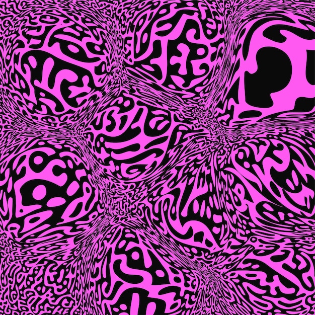 Textura de giro trippy patrón psicodélico fondo de color neón