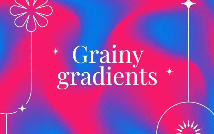 Vector textura de gradiente granulado de gradiente