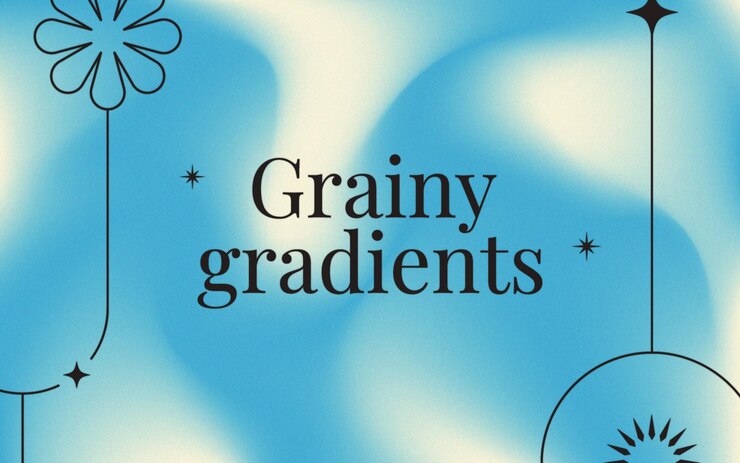 Vector textura de gradiente granulado de gradiente