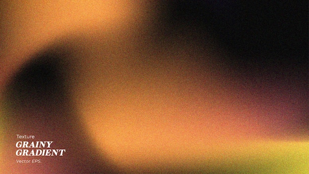 Textura de gradiente granulado de naranja cálido y dorado Diseño artístico abstracto