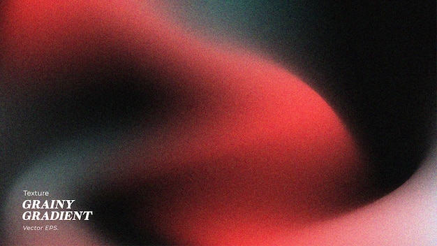 Textura de gradiente gris profundo y rojo granulado con efecto de ruido para el arte digital moderno