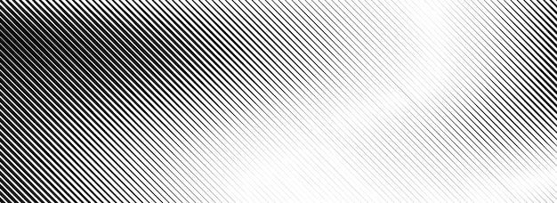 Textura de gradiente lineal desvanecido Fondo de gradación de rayas diagonales negras Desvanecimiento delgado y grueso