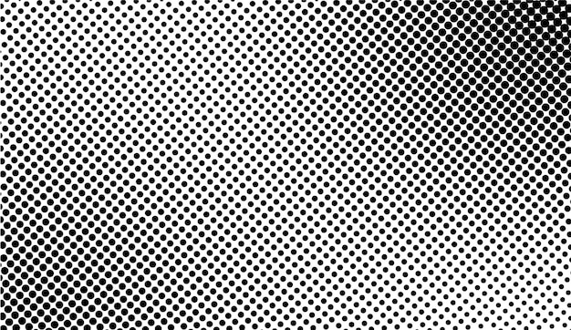 Textura de gradiente de medio tono punteado Con fondo de puntos de polca desaparecidos
