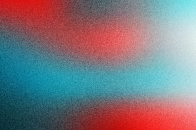 Textura granulada de gradiente cian elegante en rojo y gris