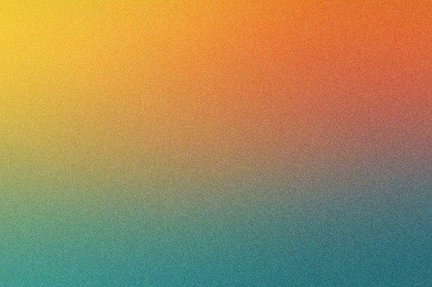 Textura granulada minimalista en contraste con el azul amarillo naranja