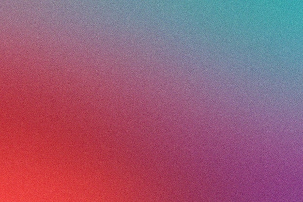 Textura granulada moderna con gradiente con lavanda roja y turquesa