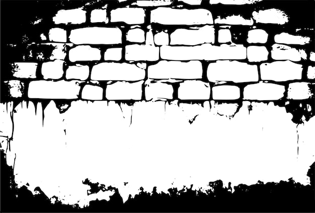 textura de grieta negra en fondo de pared blanco con efecto de fondo retro de viñeta
