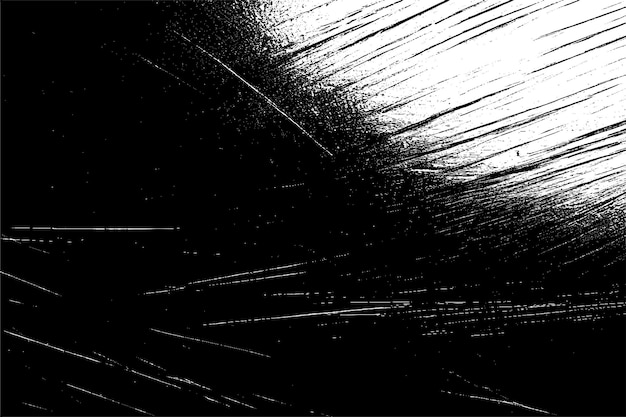 textura gris de los arañazos ilustración vectorial superposición textura de fondo monocromática