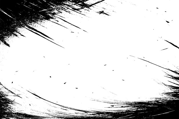 textura gris de los arañazos ilustración vectorial superposición textura de fondo monocromática