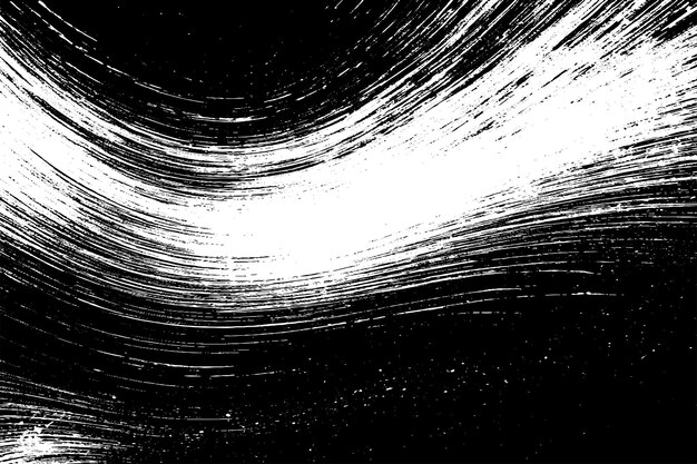 textura gris de los arañazos ilustración vectorial superposición textura de fondo monocromática