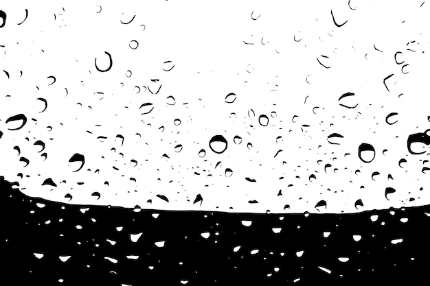 textura gruesa de la gota de agua