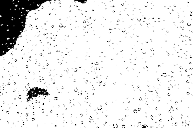 Vector textura gruesa de la gota de agua