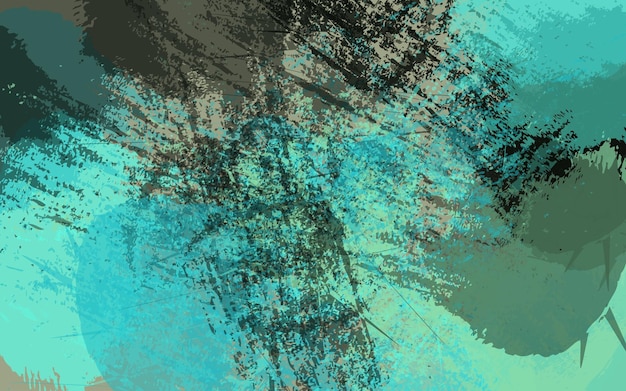 La textura grunge abstracta es el fondo de la pintura de salpicaduras