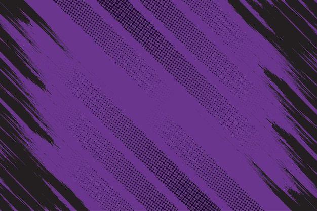 Textura grunge abstracta negra y púrpura con fondo de trama de semitonos