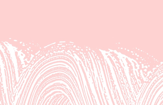 Textura grunge. Angustia rastro áspero rosa. Fondo atractivo. Ruido textura grunge sucio. Superficie artística alucinante. Ilustración vectorial.