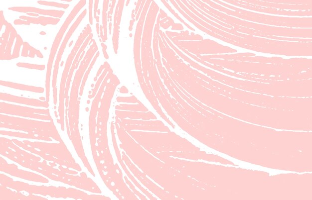 Textura grunge. Angustia rastro áspero rosa. Obteniendo antecedentes. Ruido textura grunge sucio. Tentadora superficie artística. Ilustración vectorial.
