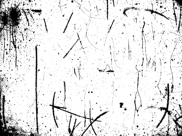 Textura grunge en blanco y negro con efecto angustiado