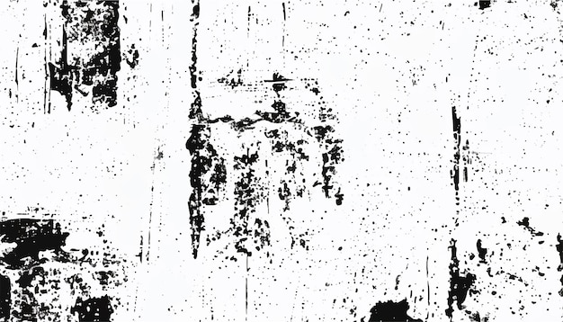 Textura grunge en blanco y negro Textura monocromática Textura angustiada Textura granulada