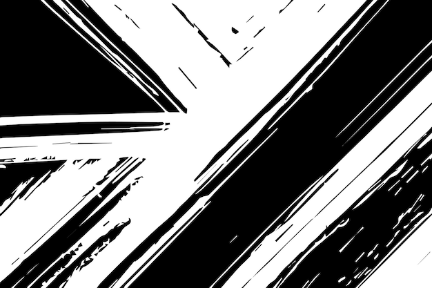 Textura Grunge en blanco y negro Textura vectorial Grunge Textura de superposición de angustia Textura monocromática