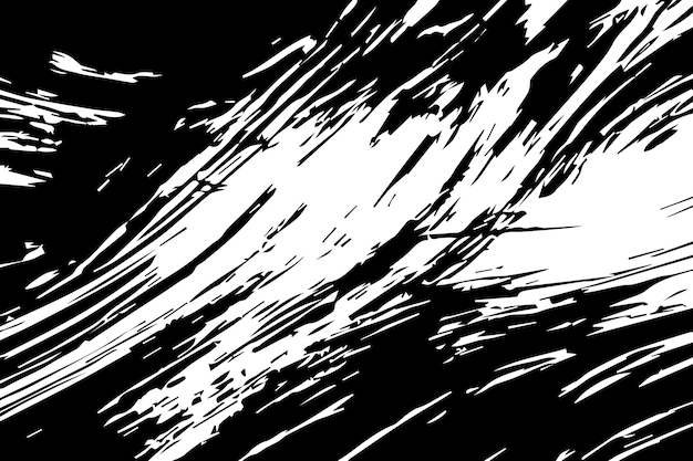 Textura Grunge en blanco y negro Textura vectorial Grunge Textura de superposición de angustia Textura monocromática