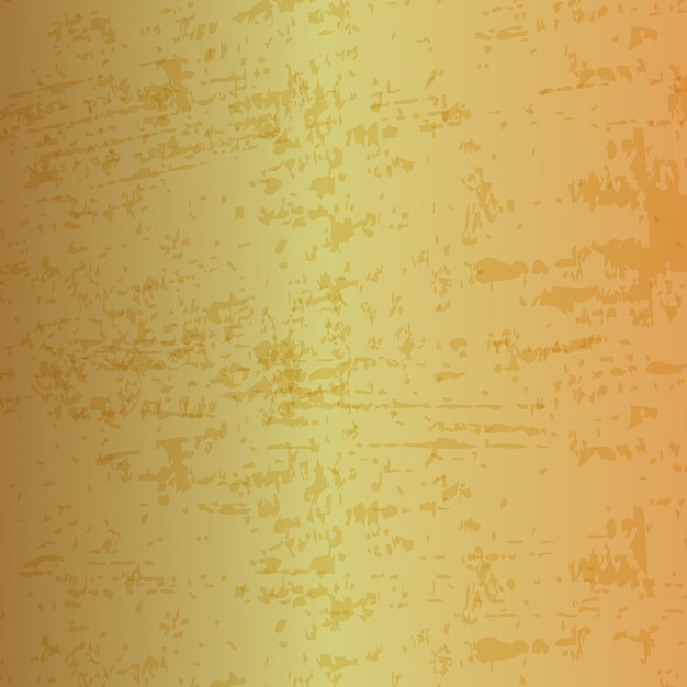 Textura grunge dorada con efecto raído. Metal grunge dorado.