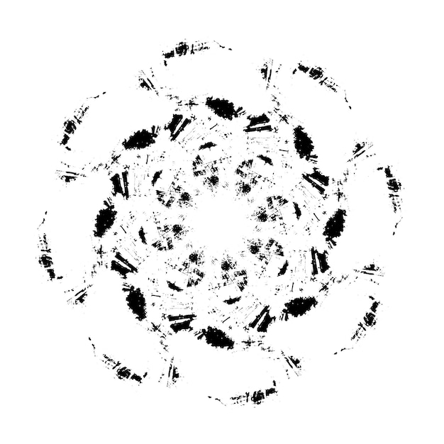 Textura grunge con efecto de angustia Ilustración vectorial