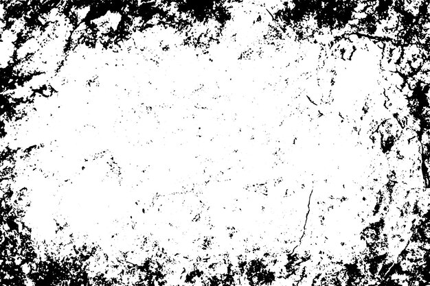 Textura grunge Fondo blanco y negro Efecto de pared vieja antigua