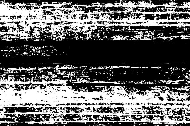 Textura grunge fondo vectorial abstracto en blanco y negro superficie vintage monocromática