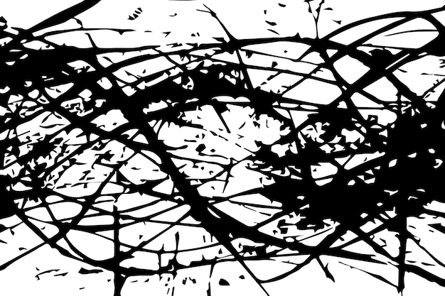 Textura grunge negra y blanca grunge viejo monocromático fondo negro y blanco textura áspera y sucia