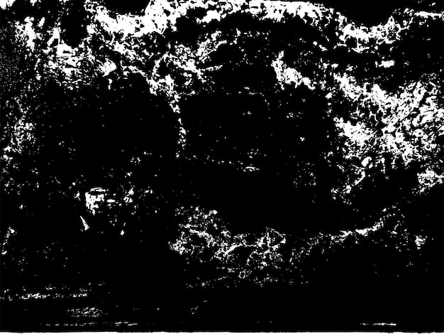 Textura grunge oxidada agresiva superficie dañada fondo blanco negro