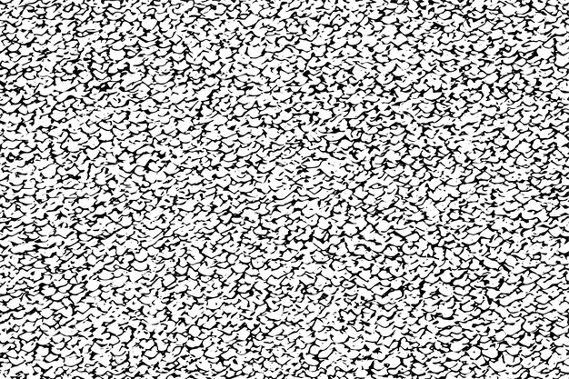 Textura grunge de superposición negra desestresada en una ilustración vectorial de fondo blanco