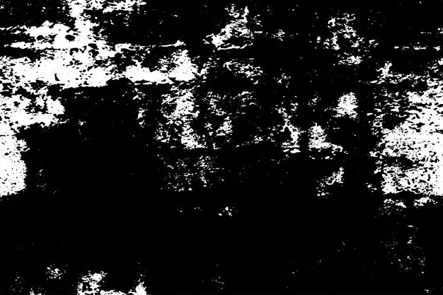 textura grungy negra en fondo blanco ilustración vectorial de la textura grungy negra