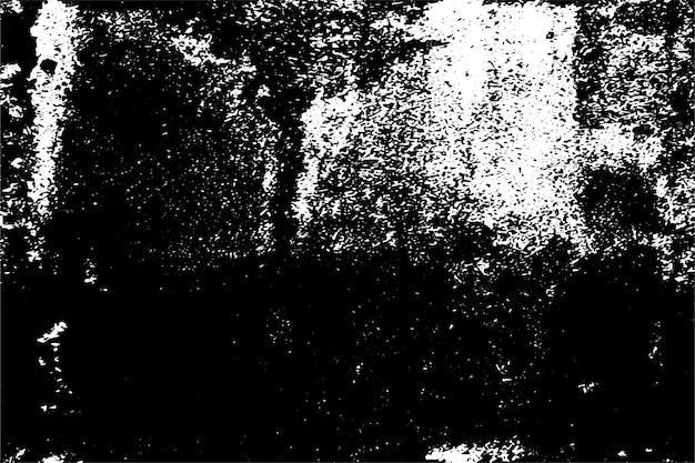 textura grungy negra en fondo blanco ilustración vectorial de la textura grungy negra