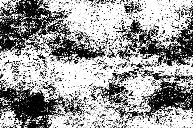 textura grungy negra en fondo blanco ilustración vectorial de la textura grungy negra