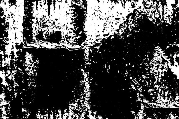 textura grungy negra en fondo blanco ilustración vectorial de la textura grungy negra