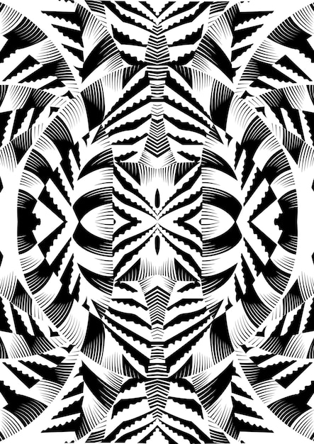 Textura de la hoja de mandala