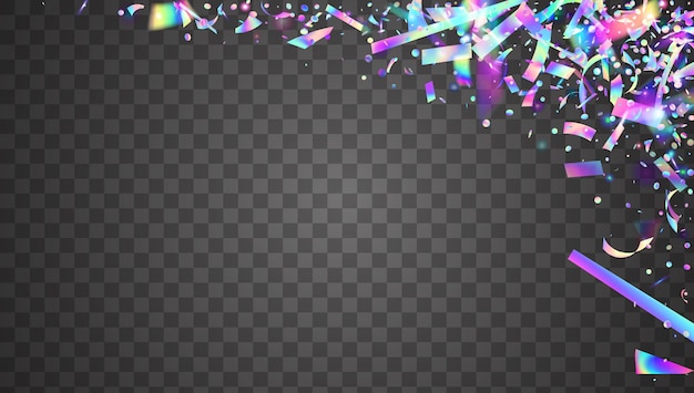 Textura de holograma Efecto Bokeh Lámina de lujo Unicorn Art Glitch