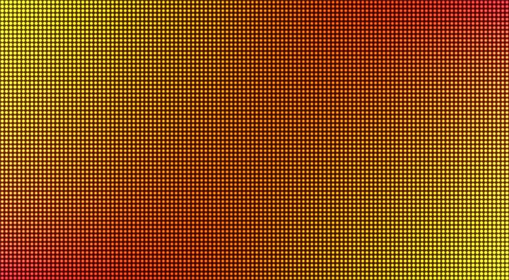 Vector textura led. display digital con puntos.