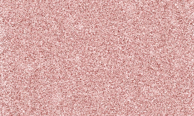 Vector textura de lentejuelas rosa transparente aislada sobre fondo de oro rosa confeti de oro rosa brillante