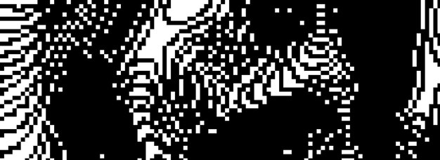 La textura de la línea curva ondulada negra de 8 bits pixel glitch de fondo de superposición de rayas rastradas de onda