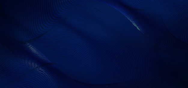 Textura de las líneas azules abstractas